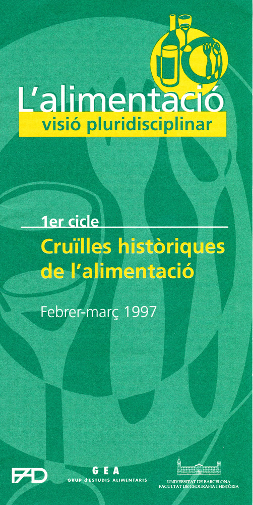 Cruilles historiques de l'alimentacio